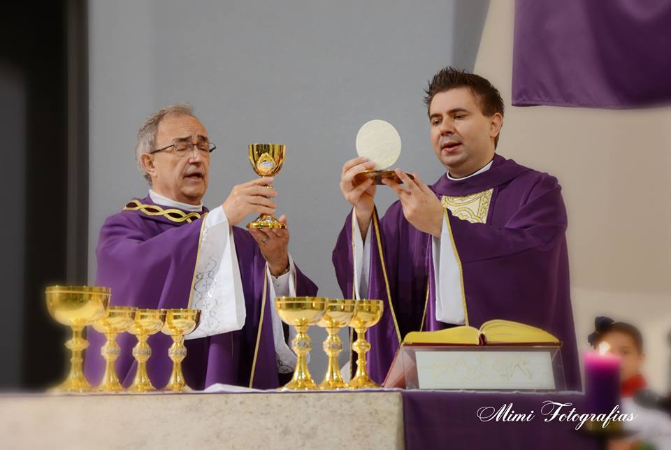 Missa padre Marcos e padre Helio